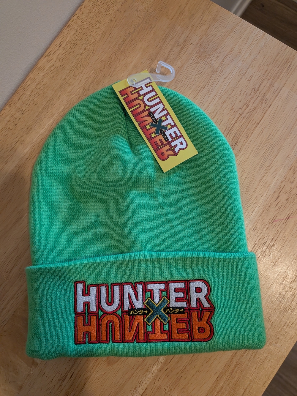 Bioworld Neon Green Hunter X Hunter Knit Beanie